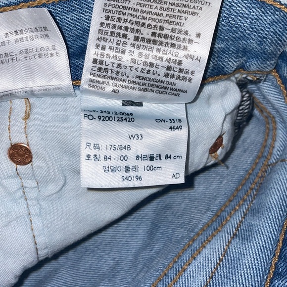 Men’s cutoff Levi’s shorts - Picture 3 of 4